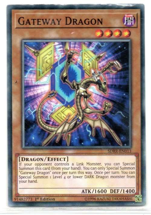 Yu-Gi-Oh! - Gateway Dragon - 1st Ed/Common - Structure Deck: Rokket Revolt (SDRR-EN013)