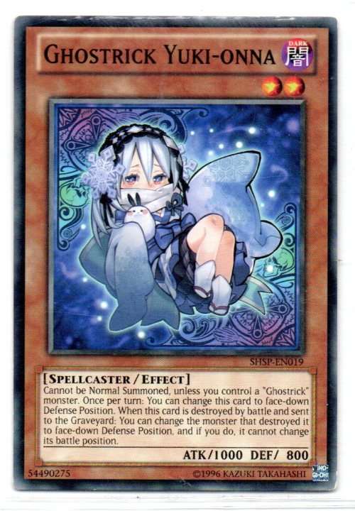 Yu-Gi-Oh! - Ghostrick Yuki-Onna - Common - Shadow Specters (SHSP-EN019)