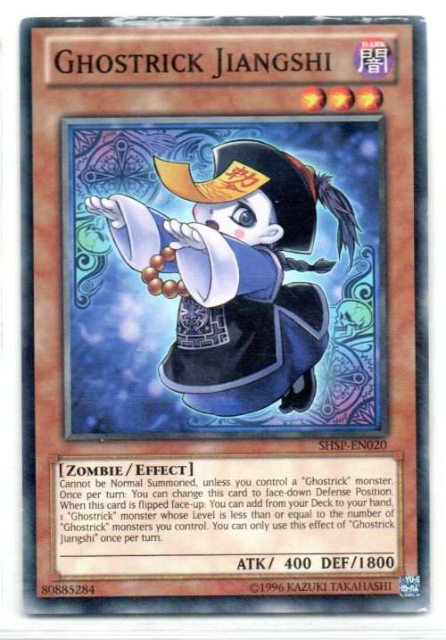 Yu-Gi-Oh! - Ghostrick Jiangshi - Common - Shadow Specters (SHSP-EN020)