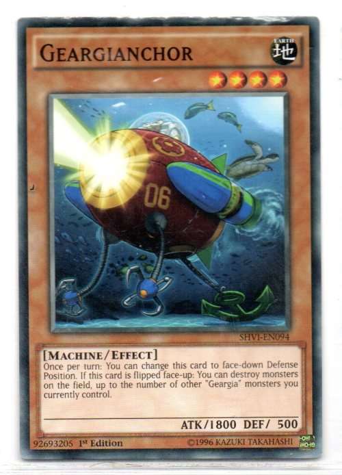 Yu-Gi-Oh! - Geargianchor - 1st Ed/Common - Shining Victories (SHVI-EN094)