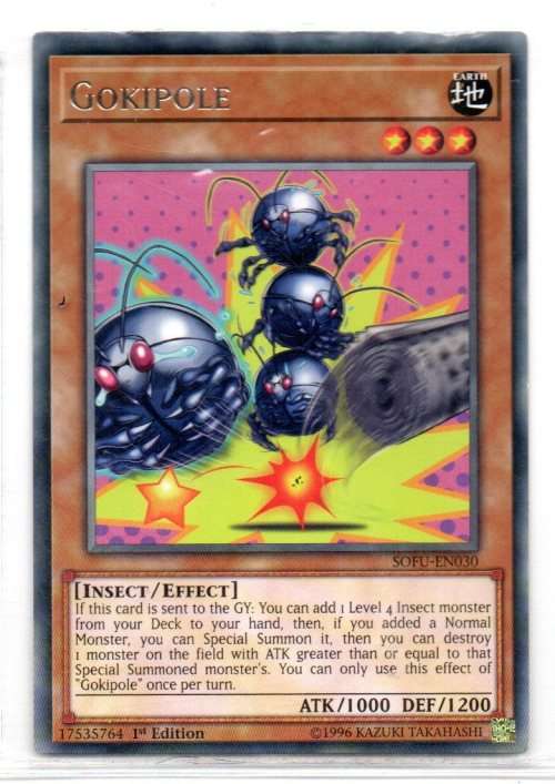 Yu-Gi-Oh! - Gokipole - 1st Ed/Rare - Soul Fusion (SOFU-EN030)
