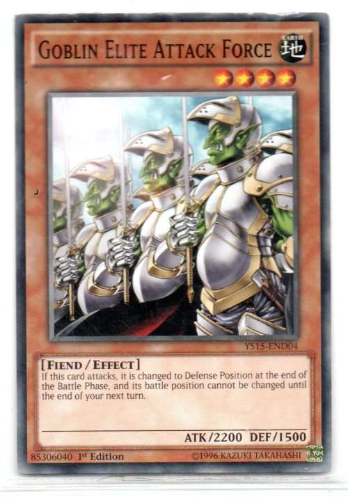 Yu-Gi-Oh! - Goblin Elite Attack Force - 1st Ed/Common - Starter Deck: Dark Legion (YS15-END04)