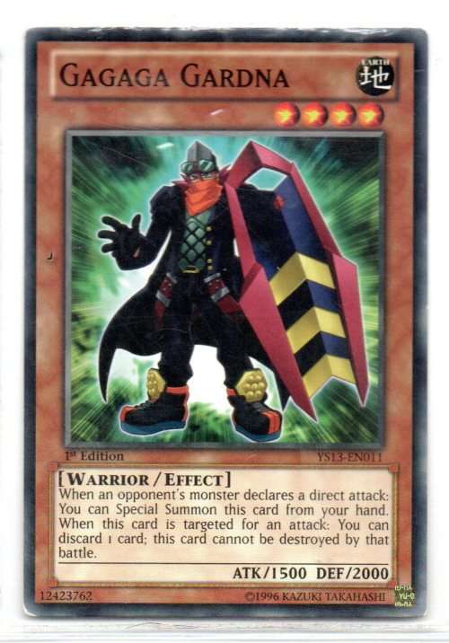 Yu-Gi-Oh! - Gagaga Gardna - 1st Ed/Common - Super Starter: V for Victory Power-Up Pack (YS13-EN011)