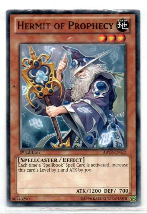 Yu-Gi-Oh! - Hermit of Prophecy - 1st Ed/Common - Abyss Rising (ABYR-EN022)