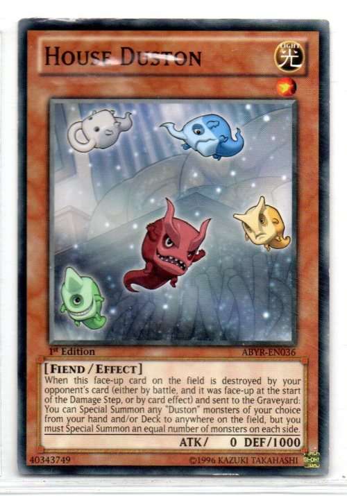 Yu-Gi-Oh! - House Duston - 1st Ed/Common - Abyss Rising (ABYR-EN036)