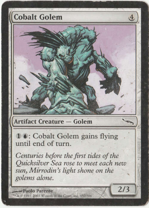 Magic the Gathering - Cobalt Golem