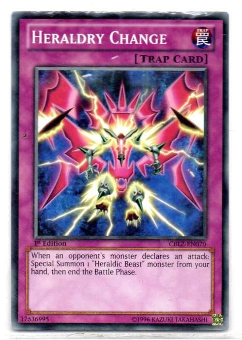 Yu-Gi-Oh! - Heraldry Change - 1st Ed/Common - Cosmo Blazer (CBLZ-EN070)