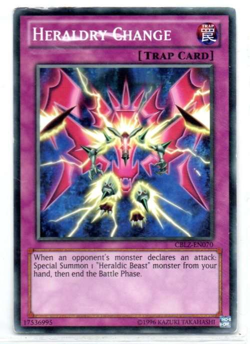 Yu-Gi-Oh! - Heraldry Change - Common - Cosmo Blazer (CBLZ-EN070)