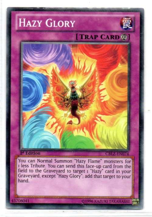 Yu-Gi-Oh! - Hazy Glory - 1st Ed/Common - Cosmo Blazer (CBLZ-EN074)