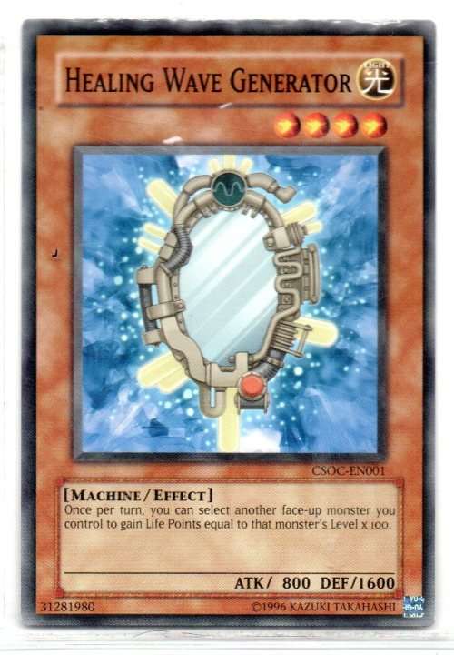 Yu-Gi-Oh! - Healing Wave Generator - Common - Crossroads of Chaos (CSOC-EN001)