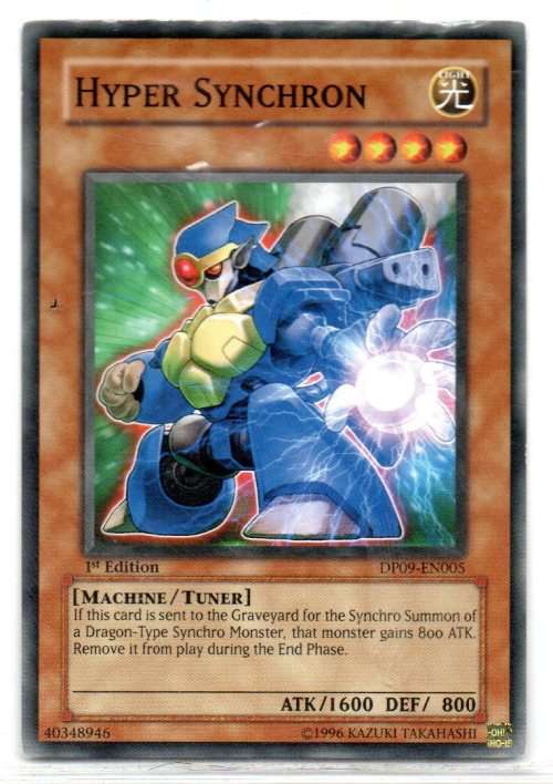 Yu-Gi-Oh! - Hyper Synchron - 1st Ed/Common - Duelist Pack 9: Yusei 2 (DP09-EN005)