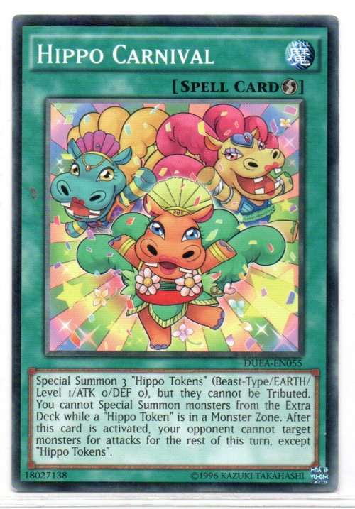 Yu-Gi-Oh! - Hippo Carnival - Common - Duelist Alliance (DUEA-EN055)