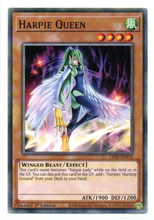 Yu-Gi-Oh! - Harpie Queen - 1st Ed/Common - Legendary Duelists: Season 2 (LDS2-EN072)