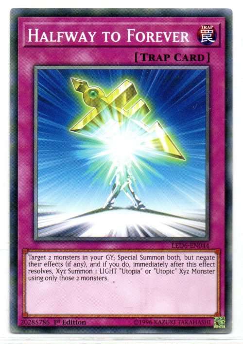 Yu-Gi-Oh! - Halfway To Forever - 1st Ed/Common - Legendary Duelists: Magical Hero (LED6-EN044)