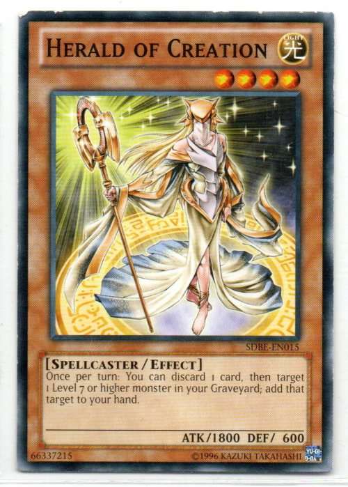 Yu-Gi-Oh! - Herald of Creation - Common - Saga of Blue-Eyes White Dragon Structure Deck (SDBE-EN015)