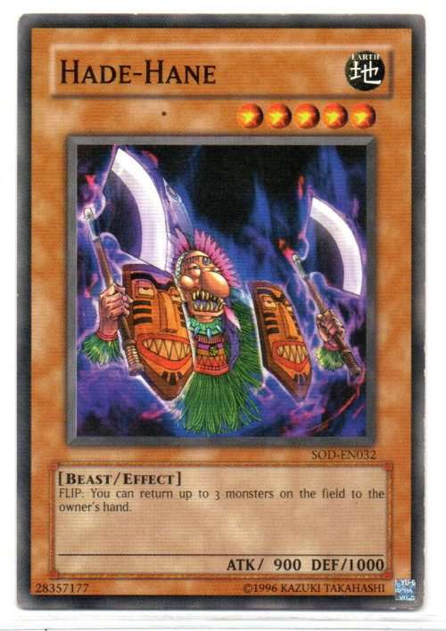 Yu-Gi-Oh! - Hade-Hane - Common - Soul of the Duelist (SOD-EN032)