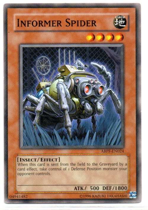 Yu-Gi-Oh! - Informer Spider - Common - Absolute Powerforce (ABPF-EN024)