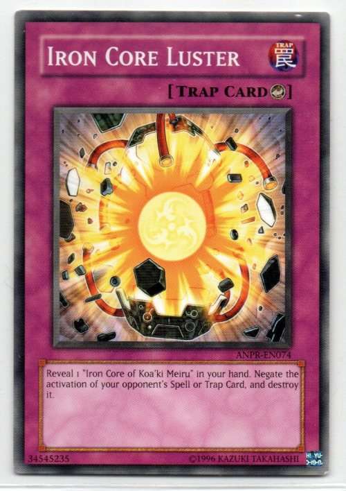 Yu-Gi-Oh! - Iron Core Luster - Common - Ancient Prophecy (ANPR-EN074)