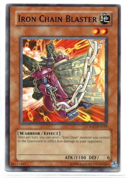 Yu-Gi-Oh! - Iron Chain Blaster - Common - Crossroads of Chaos (CSOC-EN019)