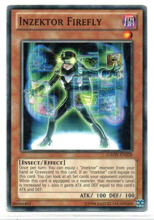 Yu-Gi-Oh! - Inzektor Firefly - Common - Galactic Overlord (GAOV-EN028)