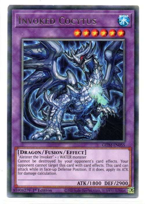 Yu-Gi-Oh! - Invoked Cocytus - 1st Ed/Rare - Genesis Impact (GEIM-EN055)