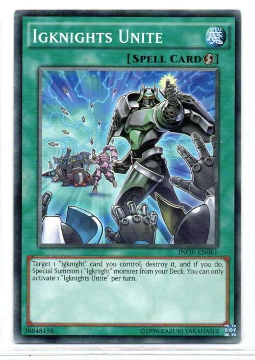 Yu-Gi-Oh! - Igknights Unite - Common - Invasion: Vengeance (INOV-EN061)