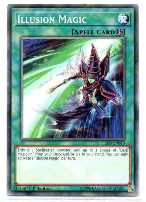 Yu-Gi-Oh! - Illusion Magic - 1st Ed/Common - Legendary Duelists: Magical Hero (LED6-EN010)