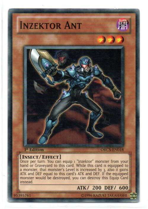 Yu-Gi-Oh! - Inzektor Ant - 1st Ed/Common - Order of Chaos (ORCS-EN018)