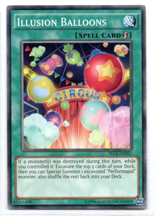 Yu-Gi-Oh! - Illusion Balloons - Common - Secrets of Eternity (SECE-EN053)