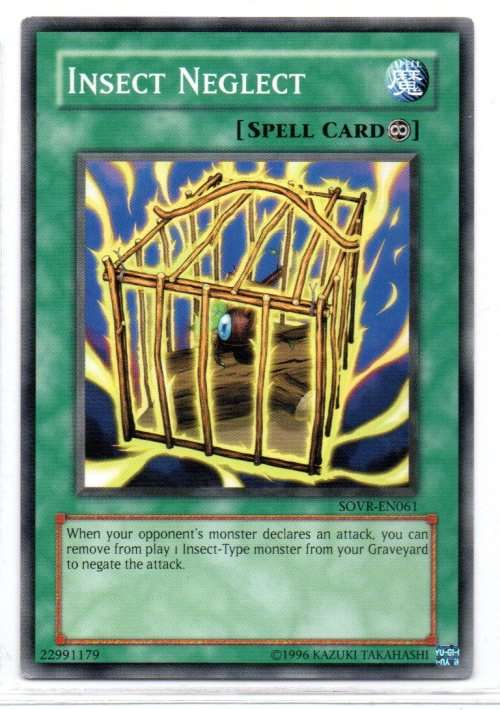 Yu-Gi-Oh! - Insect Neglect - Common - Stardust Overdrive (SOVR-EN061)