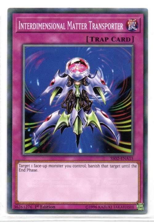 Yu-Gi-Oh! - Interdimensional Matter Transporter - 1st Ed/Common - Speed Duel Starter Decks: Duelists