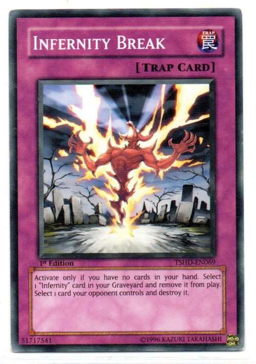 Yu-Gi-Oh! - Infernity Break - 1st Ed/Common - The Shining Darkness (TSHD-EN069)