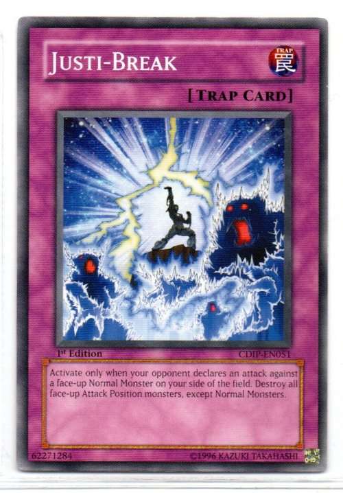 Yu-Gi-Oh! - Justi-Break - 1st Ed/Common - Cyberdark Impact (CDIP-EN051)