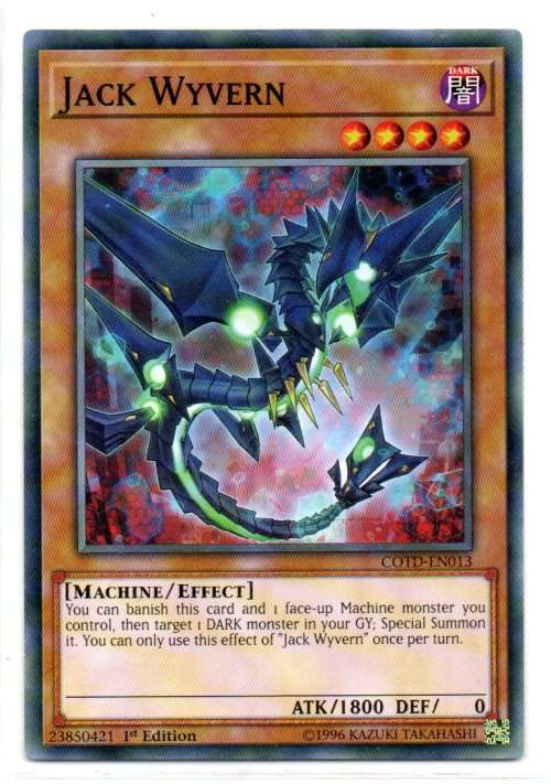 Yu-Gi-Oh! - Jack Wyvern - 1st Ed/Common - Code of the Duelist (COTD-EN013)