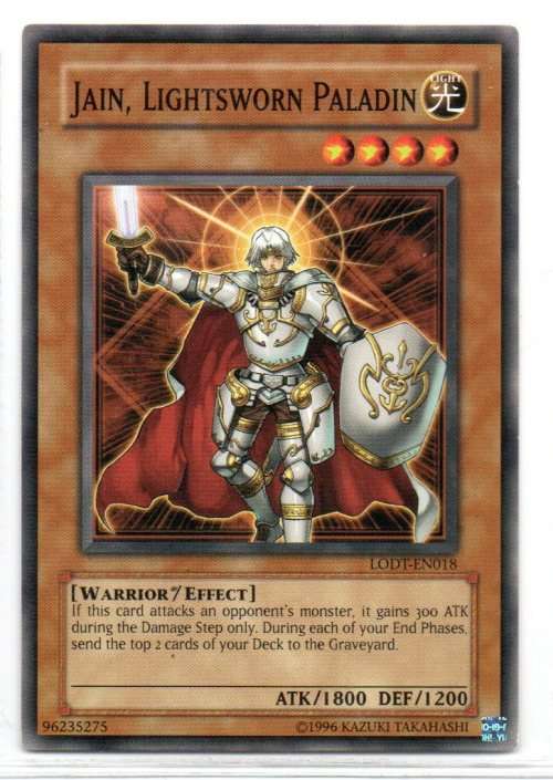 Yu-Gi-Oh! - Jain, Lightsworn Paladin - Common - Light of Destruction (LODT-EN018)