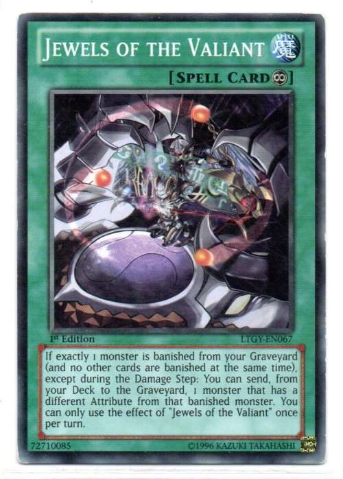 Yu-Gi-Oh! - Jewels of the Valiant - 1st Ed/Common - Lord of the Tachyon Galaxy (LTGY-EN067)
