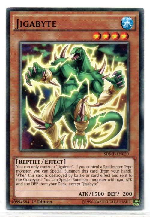 Yu-Gi-Oh! - Jigabyte - 1st Ed/Common - Master of Pendulum Structure Deck (SDMP-EN020)