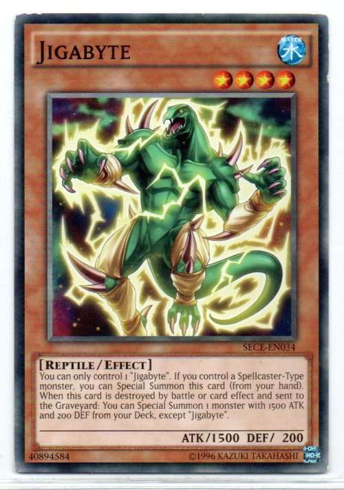 Yu-Gi-Oh! - Jigabyte - Common - Secrets of Eternity (SECE-EN034)