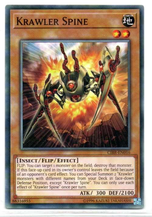 Yu-Gi-Oh! - Krawler Spine - Common - Circuit Break (CIBR-EN016)