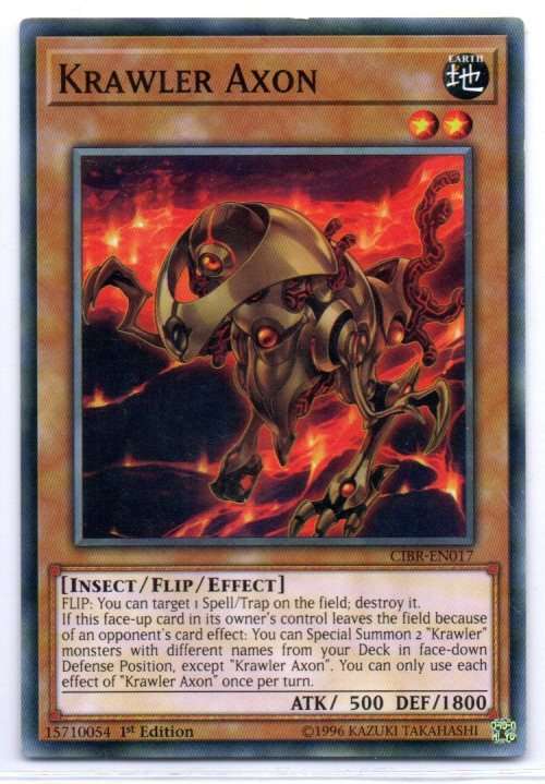 Yu-Gi-Oh! - Krawler Axon - 1st Ed/Common - Circuit Break (CIBR-EN017)