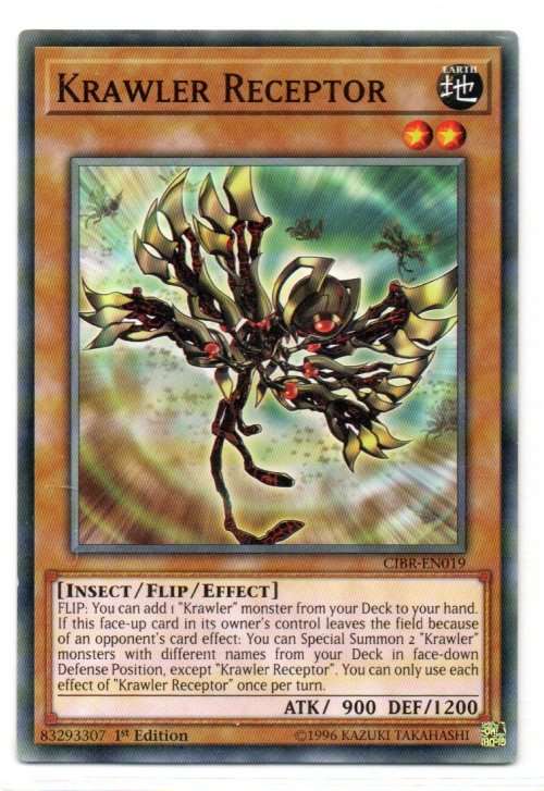 Yu-Gi-Oh! - Krawler Receptor - 1st Ed/Common - Circuit Break (CIBR-EN019)