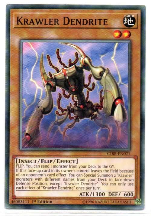 Yu-Gi-Oh! - Krawler Dendrite - 1st Ed/Common - Circuit Break (CIBR-EN021)