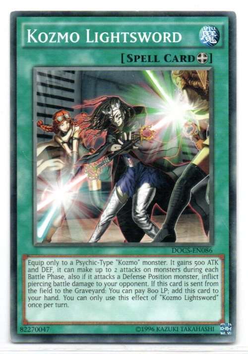 Yu-Gi-Oh! - Kozmo Lightsword - Common - Dimension of Chaos (DOCS-EN086)