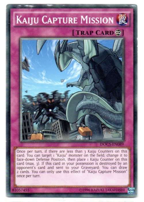 Yu-Gi-Oh! - Kaiju Capture Mission - Common - Dimension of Chaos (DOCS-EN089)