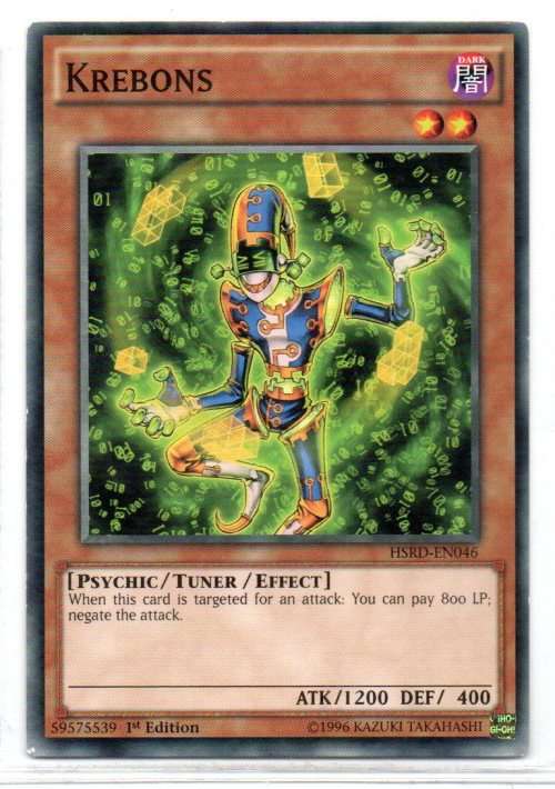 Yu-Gi-Oh! - Krebons - 1st Ed/Common - High-Speed Riders (HSRD-EN046)