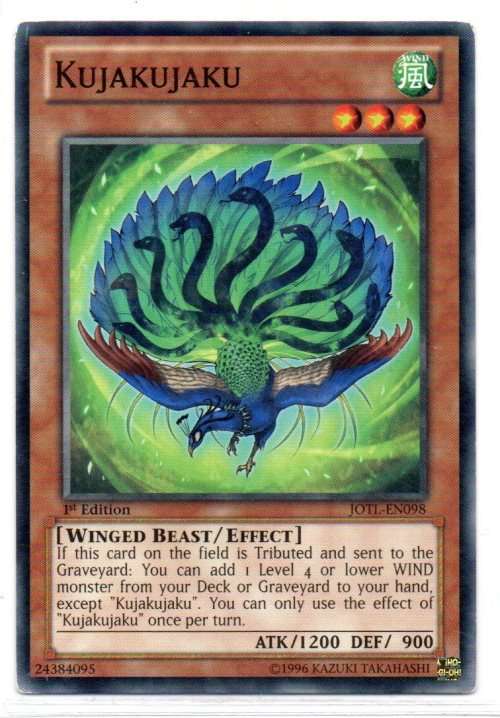 Yu-Gi-Oh! - Kujakujaku - 1st Ed/Common - Judgment of the Light (JOTL-EN098)