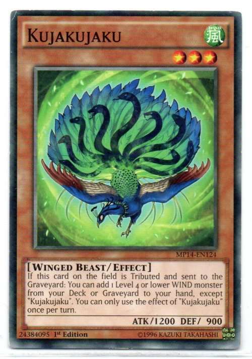 Yu-Gi-Oh! - Kujakujaku - 1st Ed/Common - 2014 Mega-Tin Mega Pack (MP14-EN124)