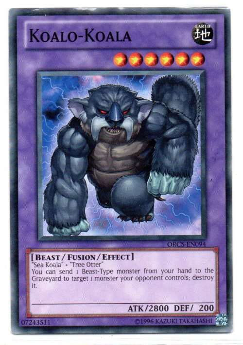 Yu-Gi-Oh! - Koalo-Koala - Common - Order of Chaos (ORCS-EN094)