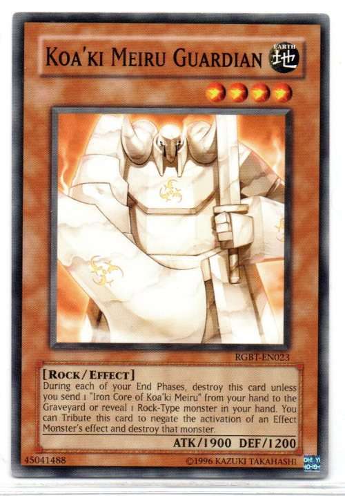 Yu-Gi-Oh! - Koa`ki Meiru Guardian - Common - Raging Battle (RGBT-EN023)