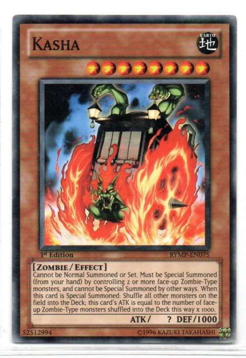 Yu-Gi-Oh! - Kasha - 1st Ed/Common - Ra Yellow Mega Pack (RYMP-EN075)